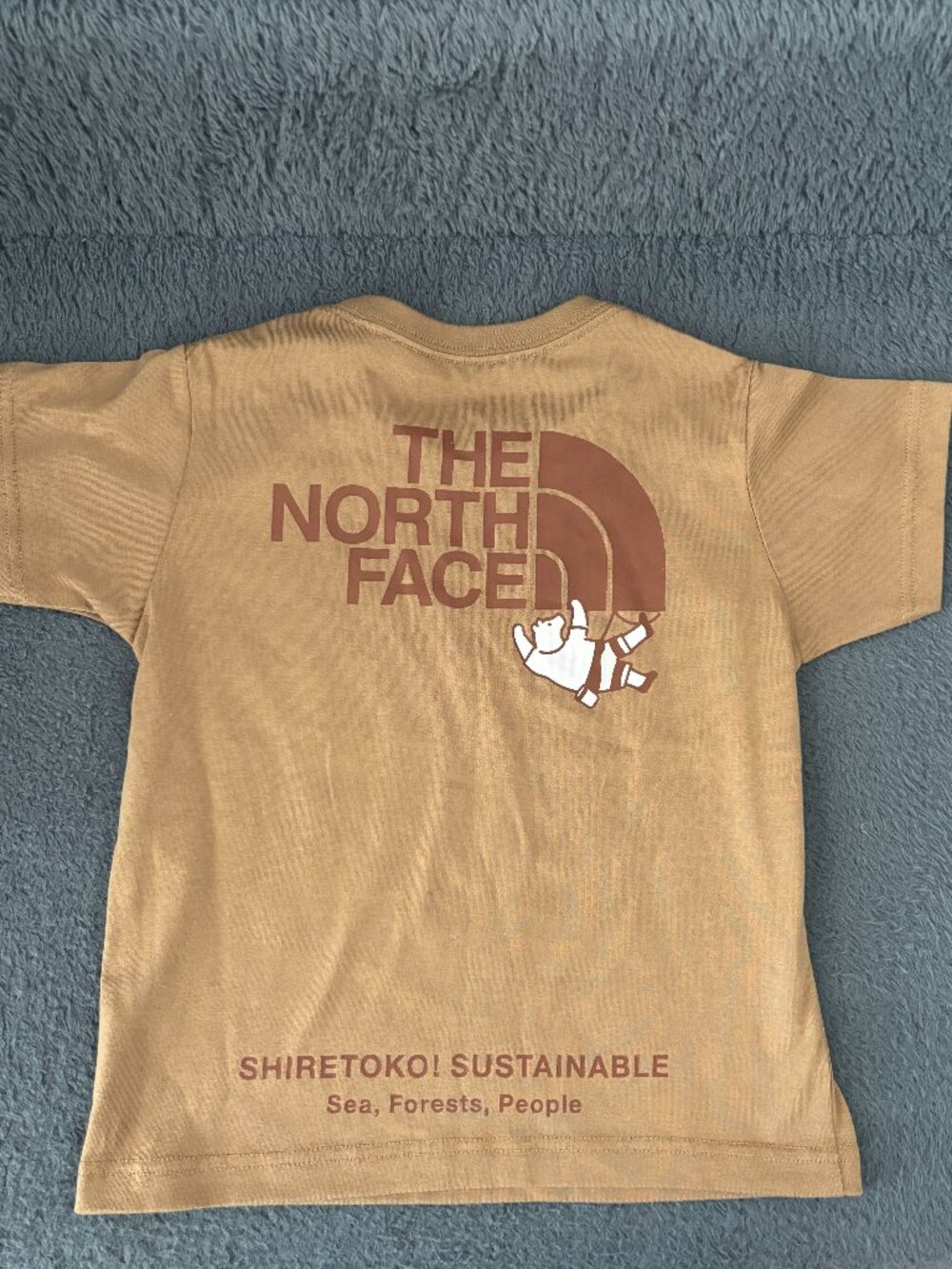 The North Face Kids Tee Size 100 Shiretoko Japan Limited Bear Graphic